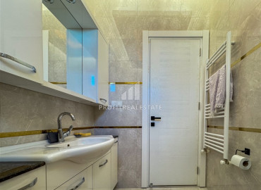 Меблированная двухкомнатная квартира, 54м², в комплексе премиум класса, в восточной части Махмутлара, Алания ID-19587 фото-11