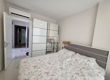 Трёхкомнатная квартира 80 м², на аренду  в современном комплексе в 300 метрах от моря, Махмутлар, Аланья ID-19589 фото-7