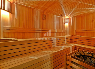 Трёхкомнатная квартира 80 м², на аренду  в современном комплексе в 300 метрах от моря, Махмутлар, Аланья ID-19589 фото-14