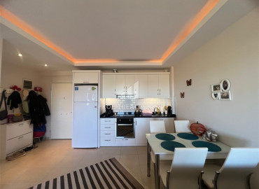 Меблированные апартаменты 1+1, 65м², в комплексе с зимним бассейном в Авсалларе, Алания, в 1000м от моря ID-19592 фото-3