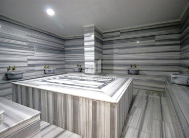 Уютная трехкомнатная квартира, 110м² в Махмутларе, Алания, в 600м от моря в резиденции с инфраструктурой ID-19596 фото-17