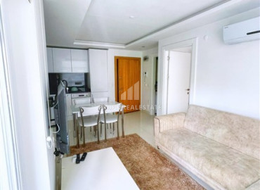 Меблированная двухкомнатная квартира, 50м², в современном комплексе у моря в центре Алании ID-19599 фото-2
