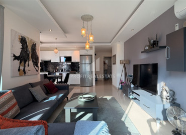 Уютная двухкомнатная квартира, 65м², в элитном комплексе в 200м от моря в районе Кестель, Алания ID-19605 фото-4
