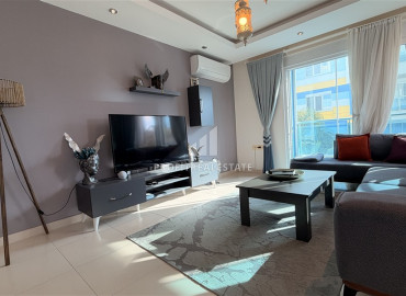 Уютная двухкомнатная квартира, 65м², в элитном комплексе в 200м от моря в районе Кестель, Алания ID-19605 фото-6