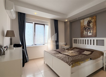 Уютная двухкомнатная квартира, 65м², в элитном комплексе в 200м от моря в районе Кестель, Алания ID-19605 фото-10