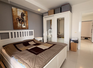 Уютная двухкомнатная квартира, 65м², в элитном комплексе в 200м от моря в районе Кестель, Алания ID-19605 фото-11