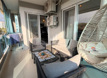 Уютная двухкомнатная квартира, 65м², в элитном комплексе в 200м от моря в районе Кестель, Алания ID-19605 фото-14