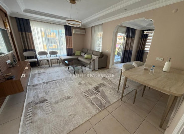 Центр Алании: меблированная квартира 2+1, 110м², в комплексе с бассейном в 300м от пляжа Кейкубат ID-19609 фото-7