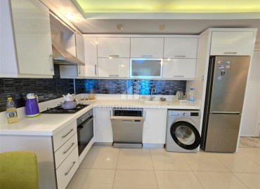 Симпатичная двухкомнатная квартира, 60м², в комфортабельном комплексе в 200м от моря в Махмутларе, Алания под ВНЖ ID-19612 фото-5