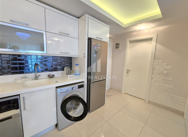 Симпатичная двухкомнатная квартира, 60м², в комфортабельном комплексе в 200м от моря в Махмутларе, Алания под ВНЖ ID-19612 фото-6