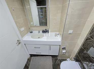 Симпатичная двухкомнатная квартира, 60м², в комфортабельном комплексе в 200м от моря в Махмутларе, Алания под ВНЖ ID-19612 фото-8