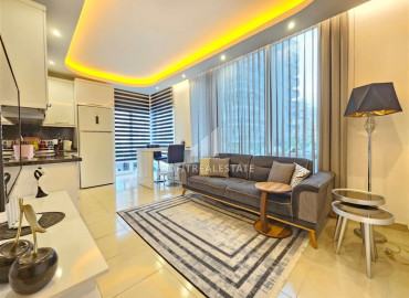 Стильные двухкомнатные апартаменты, 58м², в комплексе премиум класса, в восточной части Махмутлара, Алания ID-19616 фото-1