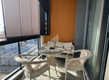 Уютная двухкомнатная квартира, 58м², в комфортабельном комплексе премиум класса в районе Алании – Авсаллар ID-19620 фото-10