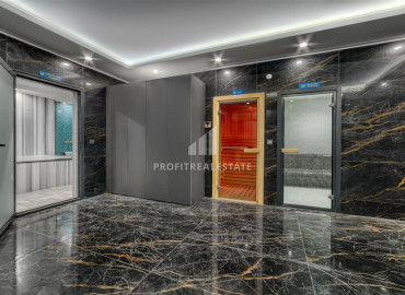 Уютная двухкомнатная квартира, 58м², в комфортабельном комплексе премиум класса в районе Алании – Авсаллар ID-19620 фото-18