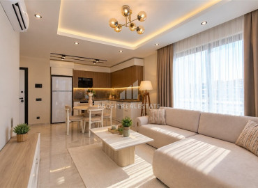Двухкомнатная квартира, 65м², с дизайнерским интерьером в комплексе премиум класса в Каргыджаке, Алания ID-19622 фото-2