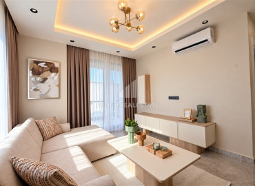 Двухкомнатная квартира, 65м², с дизайнерским интерьером в комплексе премиум класса в Каргыджаке, Алания ID-19622 фото-4
