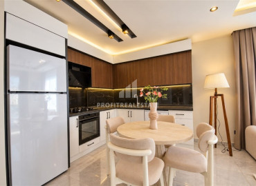 Двухкомнатная квартира, 65м², с дизайнерским интерьером в комплексе премиум класса в Каргыджаке, Алания ID-19622 фото-5
