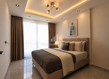 Двухкомнатная квартира, 65м², с дизайнерским интерьером в комплексе премиум класса в Каргыджаке, Алания ID-19622 фото-10