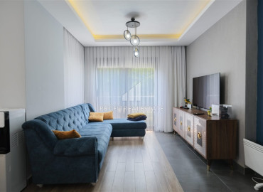 Меблированная квартира с двумя спальнями, 100м², в комплексе с бассейном в Махмутларе, Алания, в 200м от моря ID-19623 фото-5