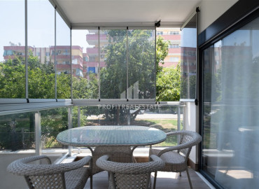 Меблированная квартира с двумя спальнями, 100м², в комплексе с бассейном в Махмутларе, Алания, в 200м от моря ID-19623 фото-14