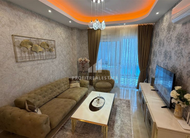Элитная двухкомнатная квартира, 70м², в комплексе с отельной инфраструктурой, в 400 метрах от моря в Махмутларе, Алания ID-19625 фото-4