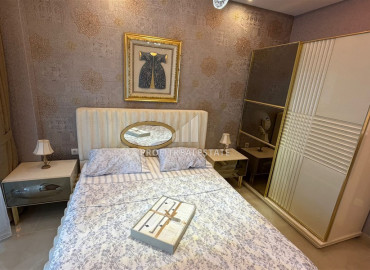 Элитная двухкомнатная квартира, 70м², в комплексе с отельной инфраструктурой, в 400 метрах от моря в Махмутларе, Алания ID-19625 фото-12