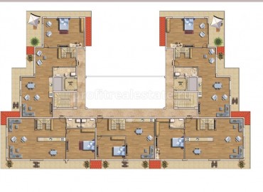 Новые квартиры в Авсалларе, Алания, на стадии строительства, 38-190 кв.м. ID-1581 фото-22