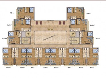 Новые квартиры в Авсалларе, Алания, на стадии строительства, 38-190 кв.м. ID-1581 фото-23