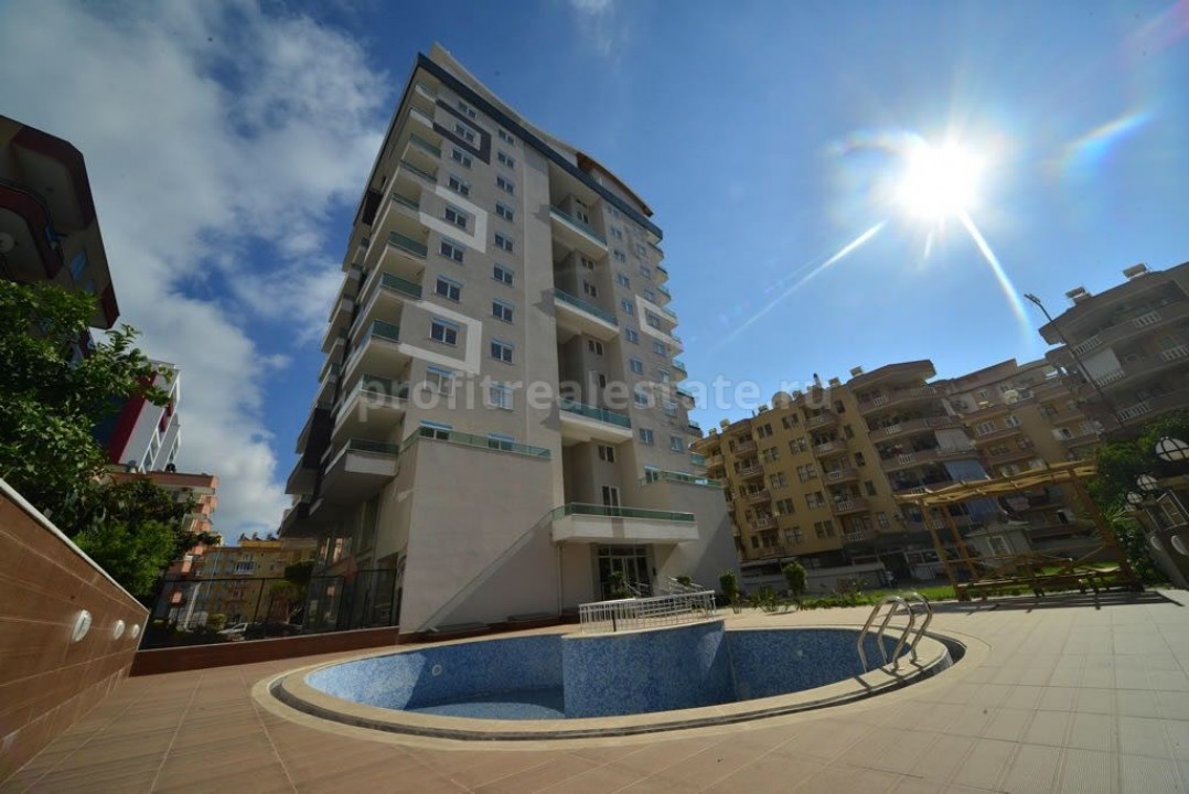 Апартаменты в новом комплексе в Махмутларе, Аланья, с видом на Средиземноморское побережье ID-1622 фото-1