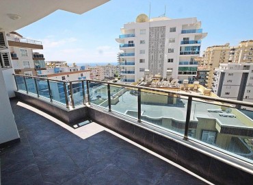 Апартаменты в элитном комплексе с красивым видом на море в 350 метрах от песчаного пляжа в Махмутларе, Алания, 60 кв.м. ID-1626 фото-9