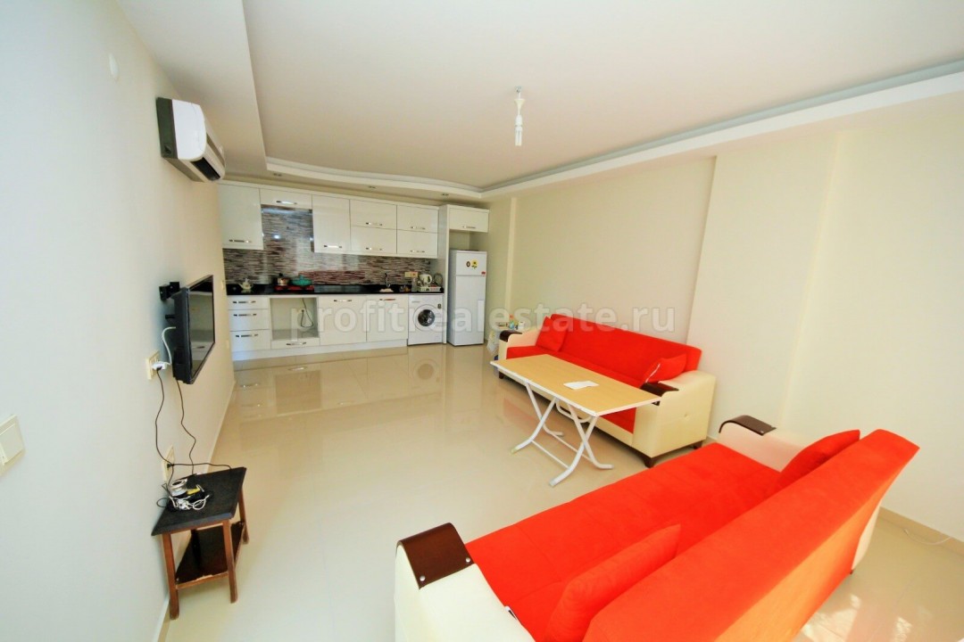 Апартаменты с мебелью и бытовой в 250 метрах от Средиземного моря в центре района Махмутлар ID-1708 фото-1