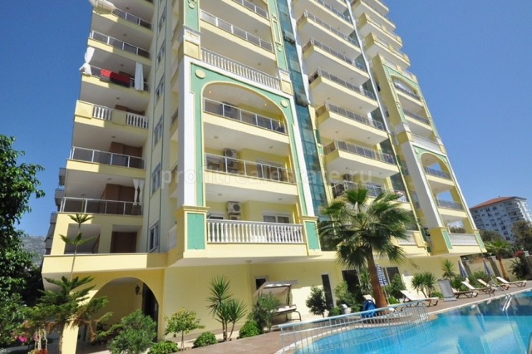 Апартаменты в уютном комплексе на центральной алее Барбароса всего в 200 метрах от песчаного пляжа Махмутлара ID-1753 фото-1