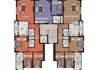 Новые квартиры в Алании, Турция, 68-151 кв.м. ID-1761 фото-12