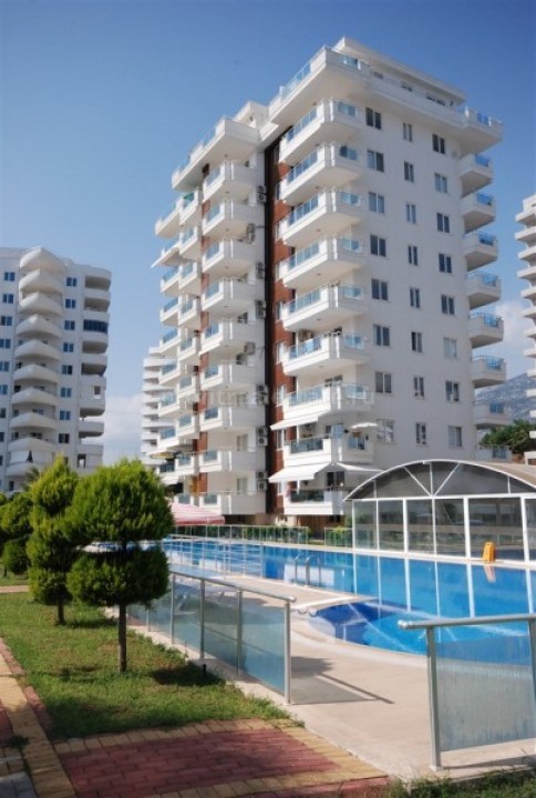 Апартаменты планировки 1+1 в курортном районе Махмутлар всего в 450 метрах от Средиземного моря. ID-1831 фото-2