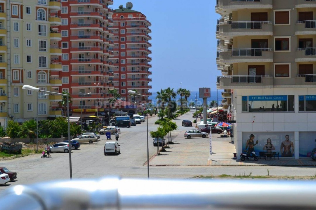 Spacious cheap apartment with sea view in Mahmutlar, Alanya, Turkey ID-0004 фото-2