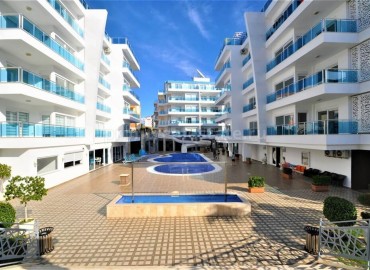 Апартаменты 1+1 в элитном жилом комплексе в 400 метрах от пляжа Инжекум, Авсаллар ID-2161 фото-1