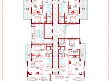 Новые квартиры в Махмутларе, с рассрочкой платежа, от застройщика, 70-340 кв.м. ID-0044 фото-17