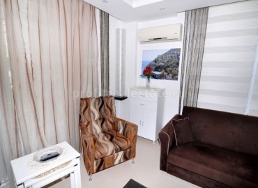 Апартаменты с мебелью в Алании Турция, 55 кв.м. ID-2185 фото-9