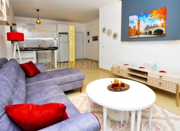 Новые апартаменты в Махмутларе, с мебелью и бытовой техникой, 80 кв.м. ID-2193 фото-5