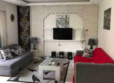 Квартира в Махмутларе, Алания, мебель, техника, 70 кв.м. ID-2199 фото-1