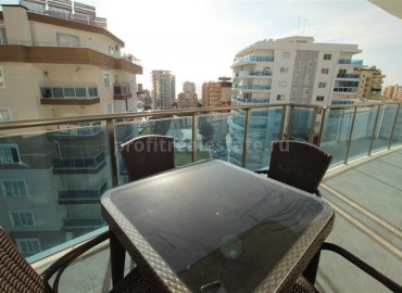 Квартира с мебелью в комплексе с крытым бассейном на 10 этаже в районе Махмутлар., Алания, 60 кв.м. ID-2275 фото-5