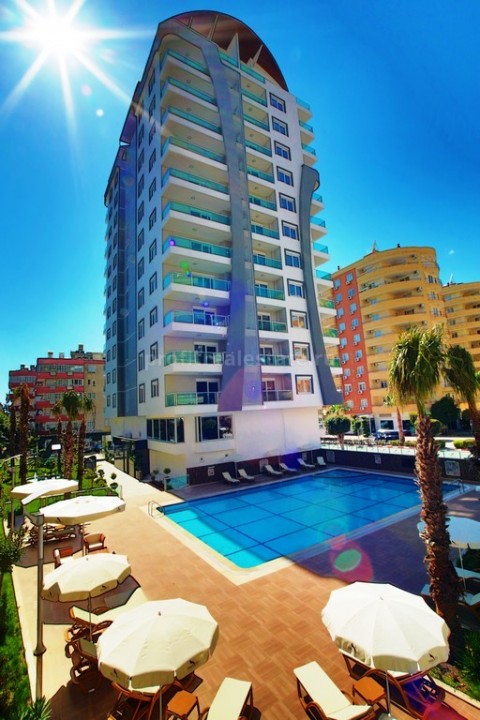 Apartments in a new and elite complex in the central part of Mahmutlar ID-0050 фото-1