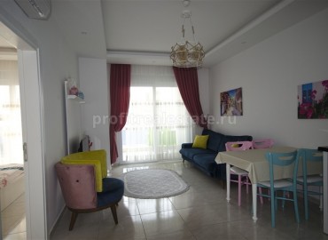 Двухкомнатная квартира с мебелью в Алании, Махмутлар, 5 этаж - аренда ID-2400 фото-1