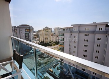 Апартаменты с мебелью и техникой в элитном комплексе на высоком этаже, Махмутлар, Алания. ID-2408 фото-21
