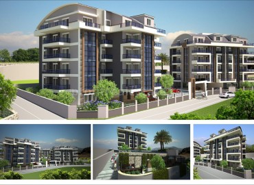 Квартиры планировок 3+1 и 4+1 в новом жилом комплексе с видом на море в центре Алании, от 145 м2 ID-2456 фото-1