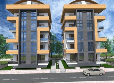 Новые квартиры в центре Алании, на этапе застройки, в 50 метрах от моря, 85 м2 ID-2653 фото-1