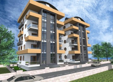 Новые квартиры в центре Алании, на этапе застройки, в 50 метрах от моря, 85 м2 ID-2653 фото-2