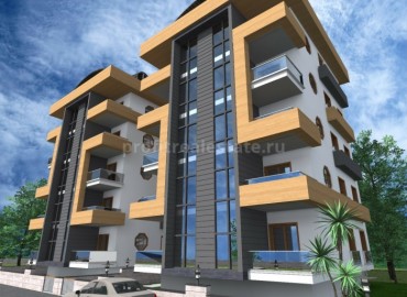 Новые квартиры в центре Алании, на этапе застройки, в 50 метрах от моря, 85 м2 ID-2653 фото-3