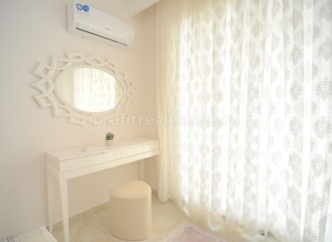 Красивая двухкомнатная квартира с мебелью и техникой в Махмутларе, 80 м2 ID-2687 фото-9