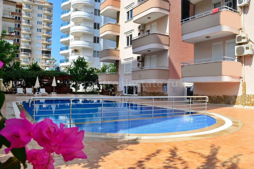 Прекрасные апартаменты в комплексе с бассейном в Махмутларе, Алания ID-0075 фото-1